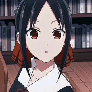 😳 Kaguya Shinomiya Kaguya-sama: Love Is War anime, kaguya shinomiya, kaguya-sama, love is war, cartoon, female character telegram sticker