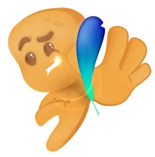 Печенька / Cookie stickers telegram stickers