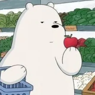 Ice bear whatsapp stickers