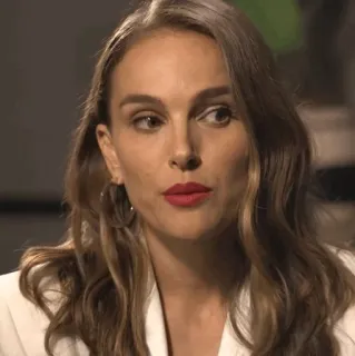 🍄 Natalie Portman atriz, celebridade, retrato, mulher, famosa, pessoa telegram sticker