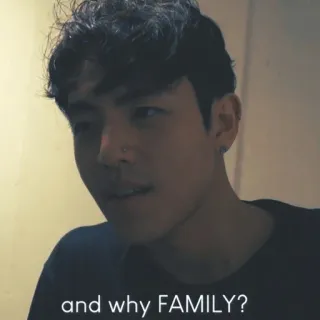 🌑 and why FAMILY? whatsapp sticker