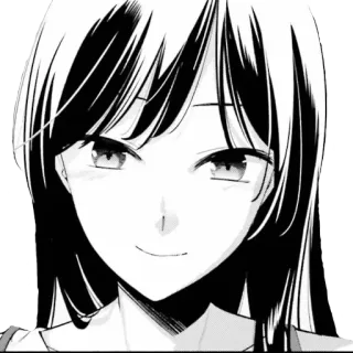☺️ Anime, Manga, Chica, Personaje, Retrato telegram sticker