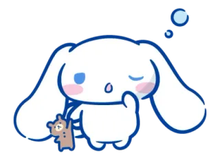🐰 Cinnamoroll cinnamoroll, sanrio, cute, kawaii, bear, bunny telegram sticker