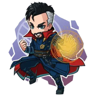 👨 Doctor Strange Doctor Strange, Marvel, superhero, magic, wizard, comics telegram sticker