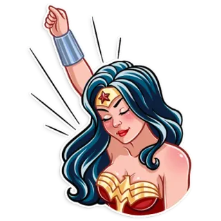 Wonder Woman whatsapp stickers
