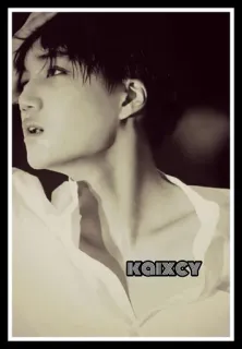 💦 KAIXCY portrait, man, person, face, neck, fashion telegram sticker