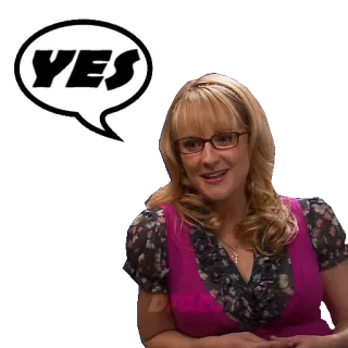👍 YES Sì, Affermativo, Accordo, Positivo telegram sticker