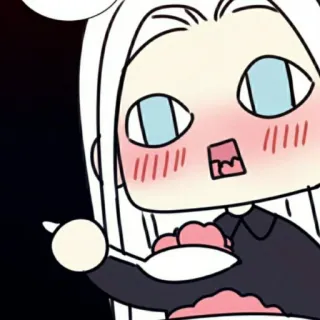 ✨ Anime, Lindo, Manga, Dibujo animado, Expresión, Kawaii whatsapp sticker