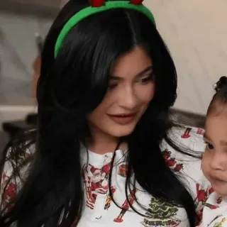 🦋 Kylie Jenner Кайли Дженнер, Знаменитость, Человек, Женщина, Портрет telegram sticker