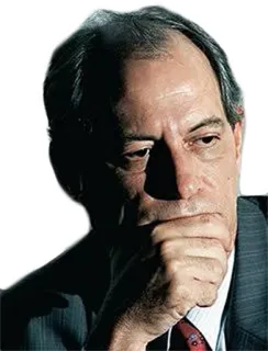 🤔 Ciro Gomes politicus, brazilië, politiek, Ciro Gomes, regering telegram sticker