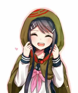🦋 Mikan Tsumiki Danganronpa アニメ, マンガ, ダンガンロンパ, 罪木蜜柑, 可愛い, かわいい telegram sticker