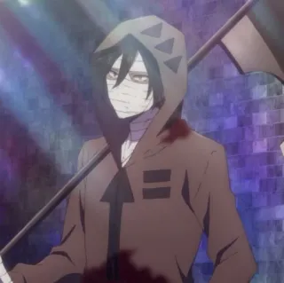 🦇 Zack Angels of Death Anime, Manga, Karakter, Sabit, Darah, Horor telegram sticker