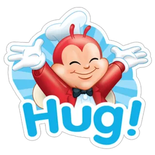 Bee Happy with Jollibee! telegram stickers