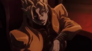 😐 Dio Brando JoJo's Bizarre Adventure anime, villain, manga, blonde, dio telegram sticker