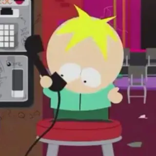 🤨 Butters Stotch South Park Butters, South Park, hoạt hình, nhân vật, hài kịch, phim hoạt hình telegram sticker