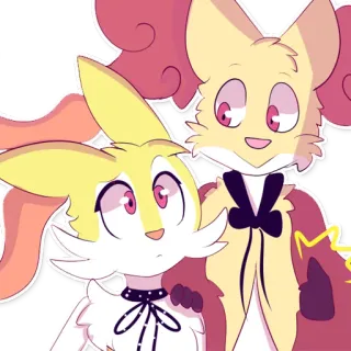 😺 การ์ตูน, น่ารัก, สัตว์, มานุษยรูปนิยม, คาวาอิ, สติกเกอร์ telegram sticker