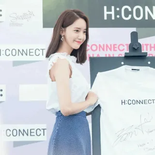 🕊 H:CONNECT marca, moda, roupa, evento, coreano whatsapp sticker