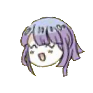 🧪 Dibujo animado, Anime, Sticker, Lindo, Femenina telegram sticker