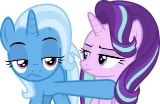 😠 my little pony, cartoon, friendship, unicorn, disappointed, animation telegram sticker