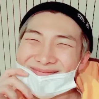 ☺️ RM RM, BTS, K-pop, singer, Korean, celebrity telegram sticker