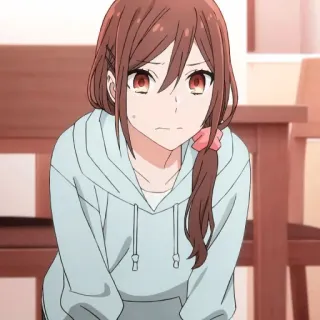 🍥 Hori Kyouko Horimiya Anime, Garota, Fofo, Horimiya, Personagem telegram sticker