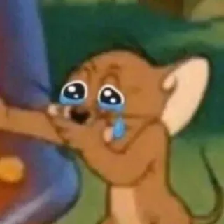 🥺 Jerry Mouse Tom and Jerry whatsapp sticker