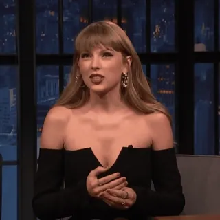 ⌚️ Taylor Swift 歌手, 词曲作者, 名人, 女性, 肖像 telegram sticker