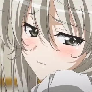 🥛 Anime, Mädchen, Süß, Erröten whatsapp sticker