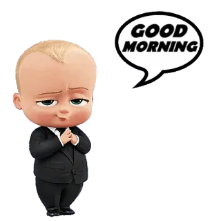 BABY BOSS @STIKERFORALL whatsapp stickers