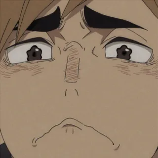 🍯 Anime, Twarz, Wyraz, Śmieszne, Reakcja telegram sticker