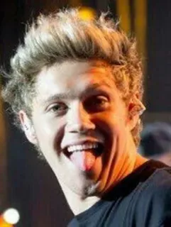 😛 Niall Horan cantante, estrella pop, celebridad, hombre, persona telegram sticker