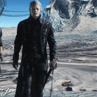 🗡 Vergil Devil May Cry vergil, devil may cry, sword, action, video game, anime telegram sticker