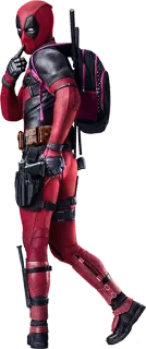 😘 Deadpool Deadpool, marvel, superhero, movie, comic, antihero telegram sticker