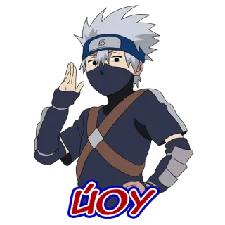 👋 Lioy anime, sticker, cartoon, character telegram sticker