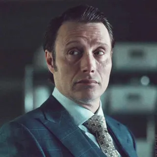 👀 Hannibal Lecter Hannibal ハンニバル, レクター, ハンニバル・レクター, nbc, ドラマ, 海外ドラマ telegram sticker