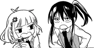 😠 anime, manga, angry, annoyed, characters, funny telegram sticker