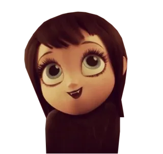 😌 Mavis Dracula Hotel Transylvania Мэвис, Дракула, Монстры на каникулах, Вампир, Мультфильм telegram sticker