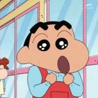 🌱 Shin-chan Crayon Shin-chan Anime, Cartone animato, Personaggio, Divertente, Bambino, Shin-chan whatsapp sticker
