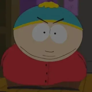 😈 Eric Cartman South Park cartman, south park, cartone animato, personaggio telegram sticker