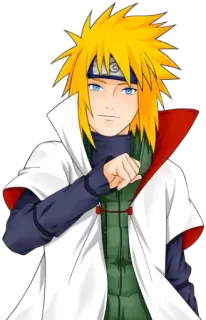 Minato by @nhichahiyeusername telegram stickers