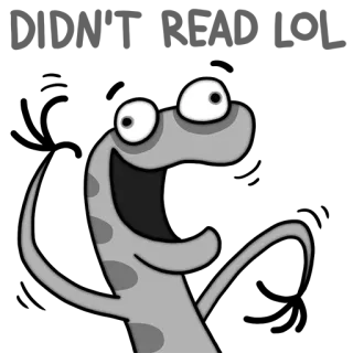 🤪 Cartoon, Salamander, Reptil, Tier, Lustig telegram sticker