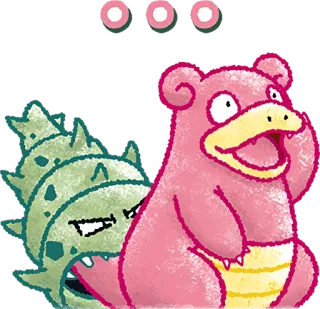 Pokémon Chat Pals :: @line_stickers telegram stickers