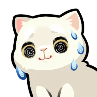 😵‍💫 cat telegram sticker