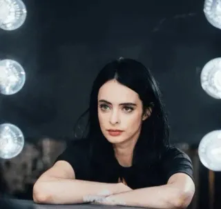🥀 Jessica Jones ritratto, donna, personaggio, serie tv telegram sticker