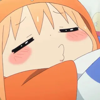 🍕 Umaru Doma Himouto! Umaru-chan anime, umaru, chibi, cute, kawaii, himouto telegram sticker