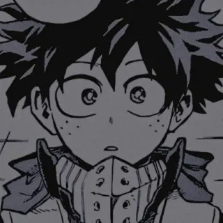 🌟 Izuku Midoriya My Hero Academia Anime, Manga, Izuku Midoriya, My Hero Academia, Personage telegram sticker