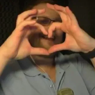 ❤ coração, amor, mãos, gesto, afeição telegram sticker