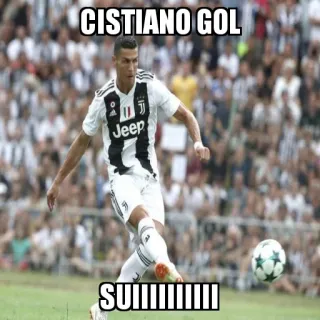 🎉 Cristiano Ronaldo CISTIANO GOL
SUIIIIIIII calcio, soccer, celebrazione, sport, atleta telegram sticker