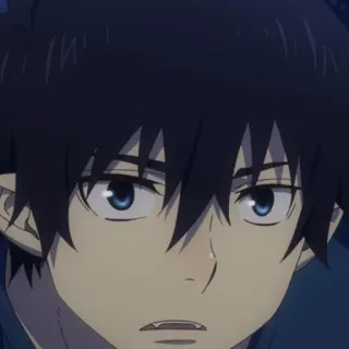 ☁️ Rin Okumura Blue Exorcist Anime, Manga, Blue Exorcist, Rin Okumura telegram sticker