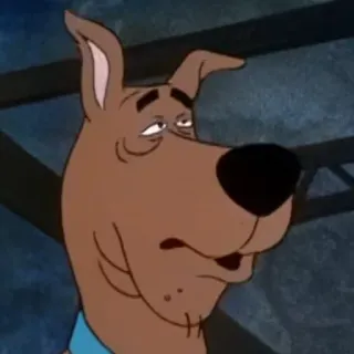 😩 Scooby-Doo cane, cartone animato, Scooby-Doo, animazione, personaggio, mistero telegram sticker